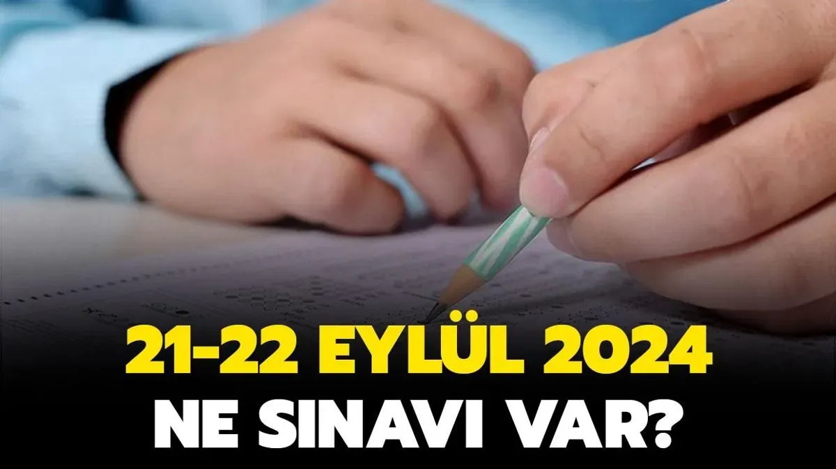 Hafta Sonu Sınav Takvimi: 26-27 Nisan'da Hangi Sınavlar?