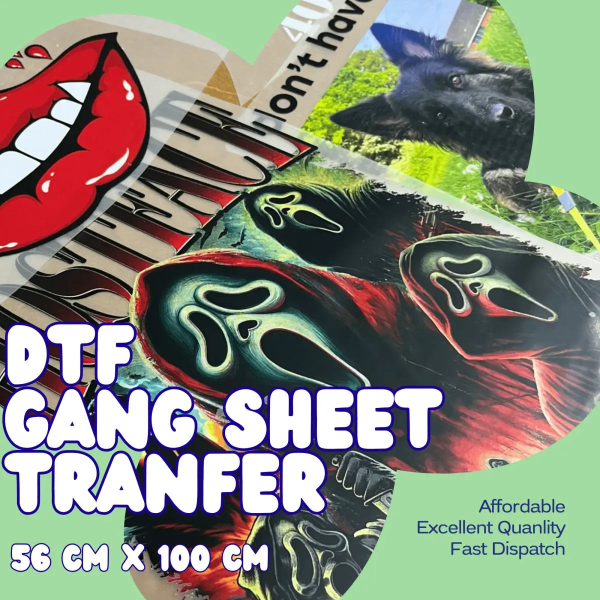 DTF transfer collection: From a simple logo to a full lineup