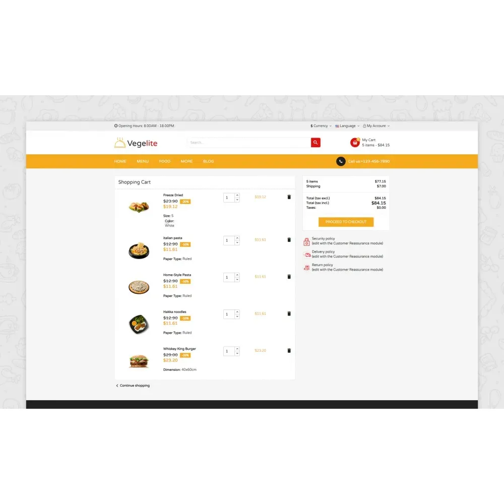 Online sipariş ve rezervasyon için catering yazılımı