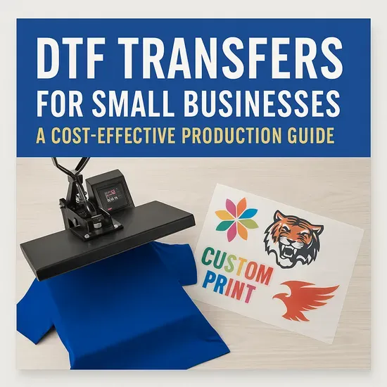 DTF transfers for small businesses: Costs and profits