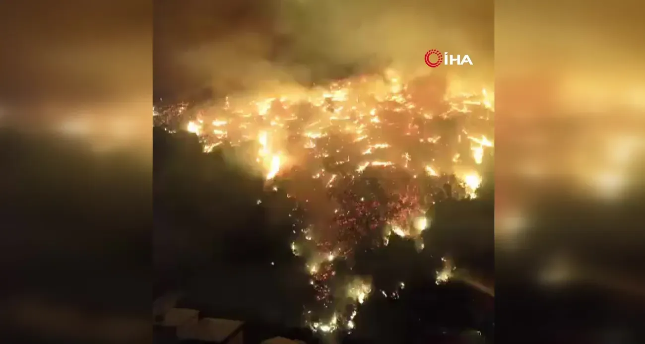 Bursa Orman Yangını: Duman Orhaneli’ni Kapladı!