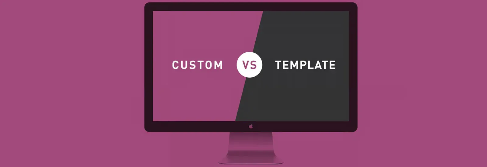 Custom banner templates vs full custom design: Use cases