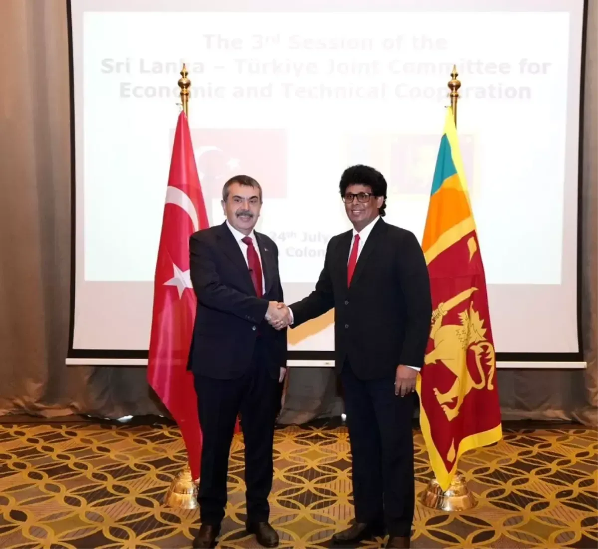 Türkiye Sri Lanka İş Birliği Komisyonu Toplantısı