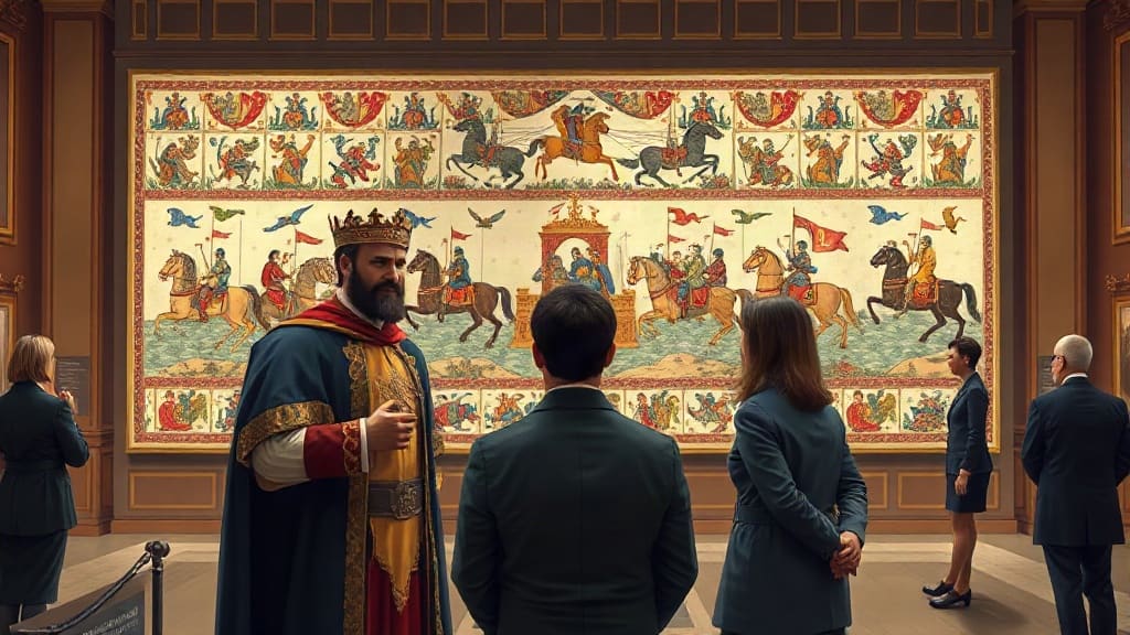 King Charles Hails Bayeux Tapestry Loan as Symbol of Franco-British Unity
