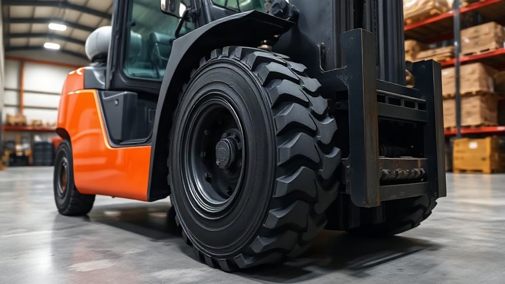 Forklift Lastiği Seçerken Neden 28X9-15 Nubeco Optima?
