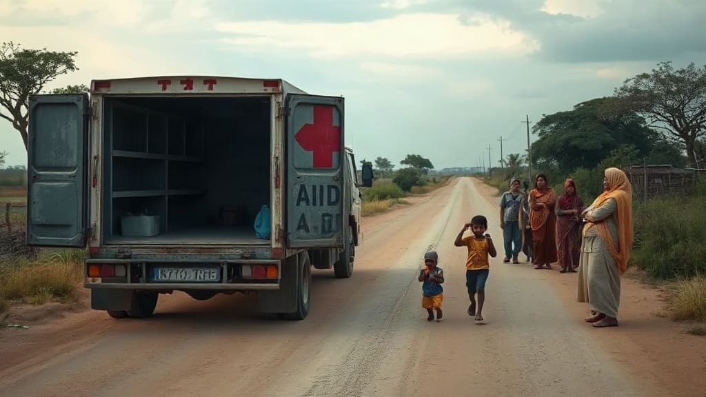 Humanitarian aid crisis deepens as 64 million lose access