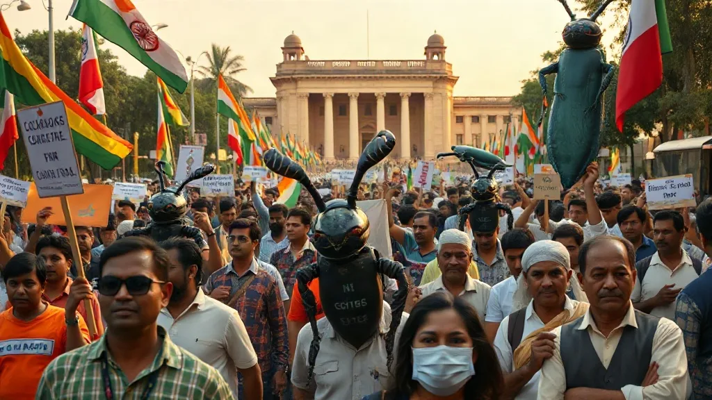 India's 'Cockroach' Protests Test Modi's Democracy Narrative