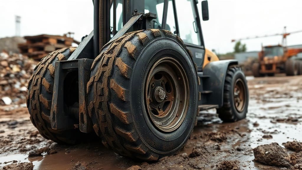 6.50.10 Forklift Lastiği: Raybar Riot İle Zorlu Koşullarda Üstün Performans