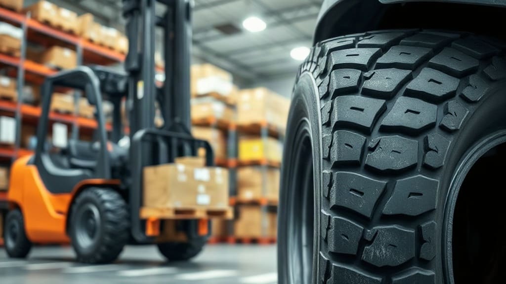 Forklift Lastiği Seçerken 28X9-15 Nubeco Optima Neden Öne Çıkıyor?