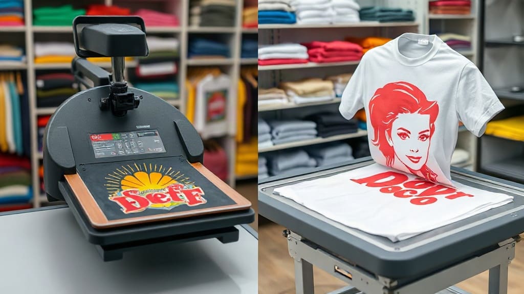 DTF Transfers vs. Screen Printing: Which Is Right for Your Business?