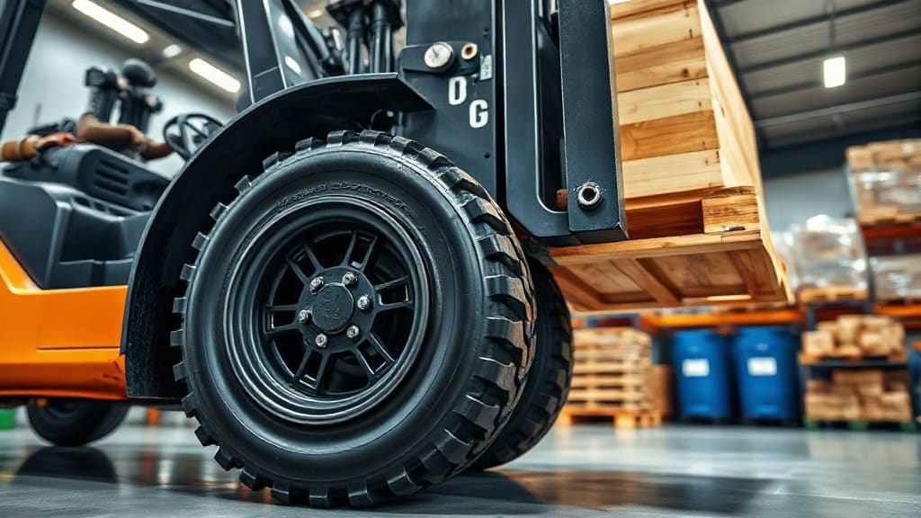 28X9-15 Forklift Lastiği Seçerken Dikkat Edilmesi Gerekenler