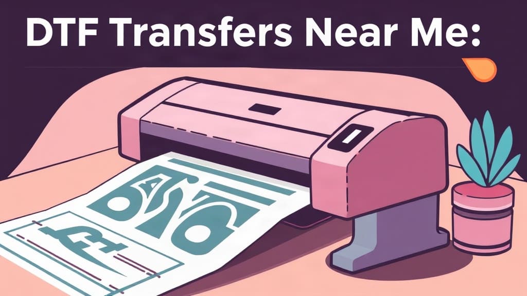 DTF Transfers Near Me: How to Find a Reliable Local Printer