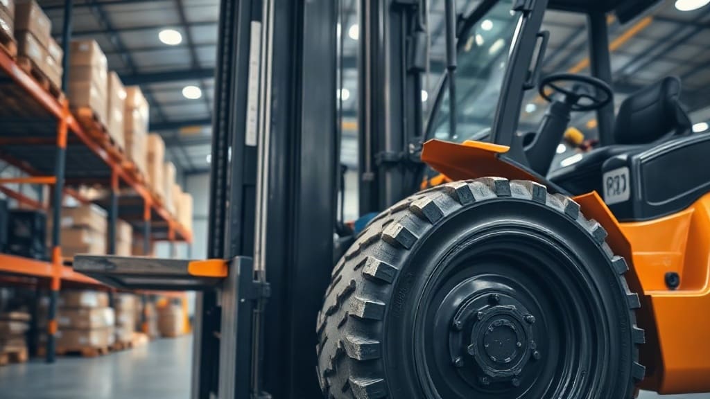 Forklift Lastiği Seçerken 28X9-15 Nubeco Optima Neden Öne Çıkıyor?