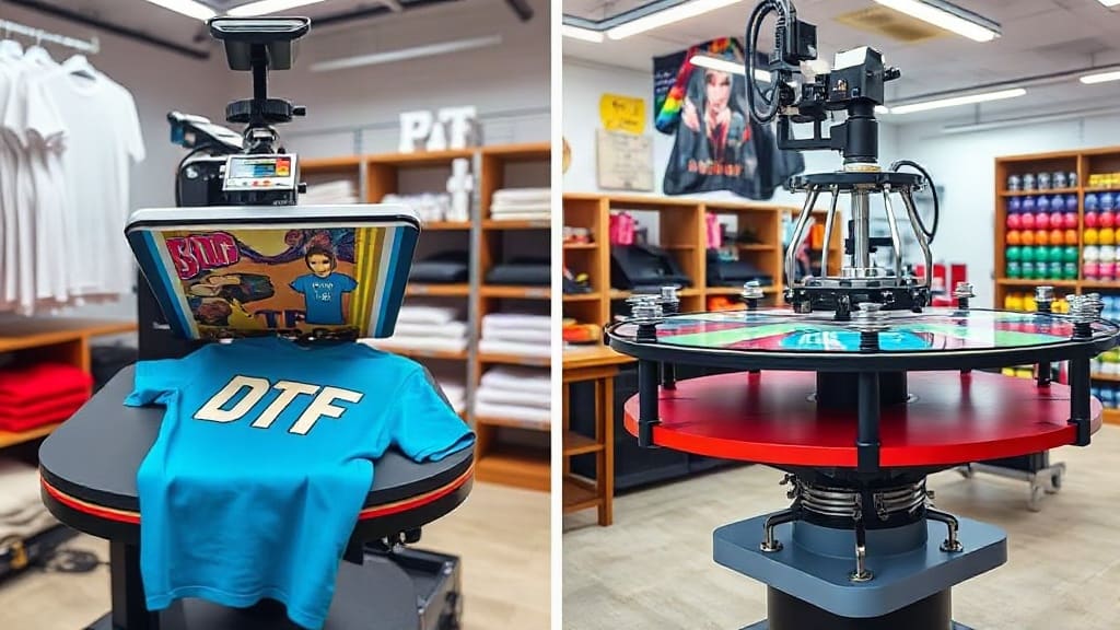 DTF Transfers vs Screen Printing: Which Is Better for Your Business?
