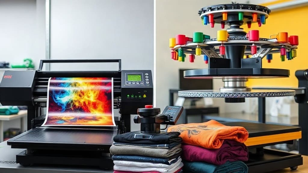 DTF Printing vs. Screen Printing: Which Wins for Small Businesses?
