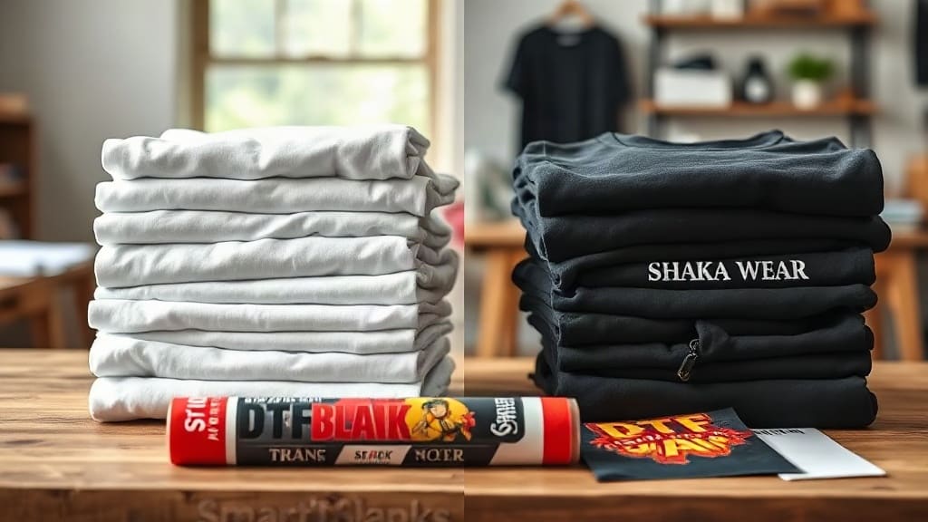 Smart Blanks vs Shaka Wear: DTF Transfer Showdown