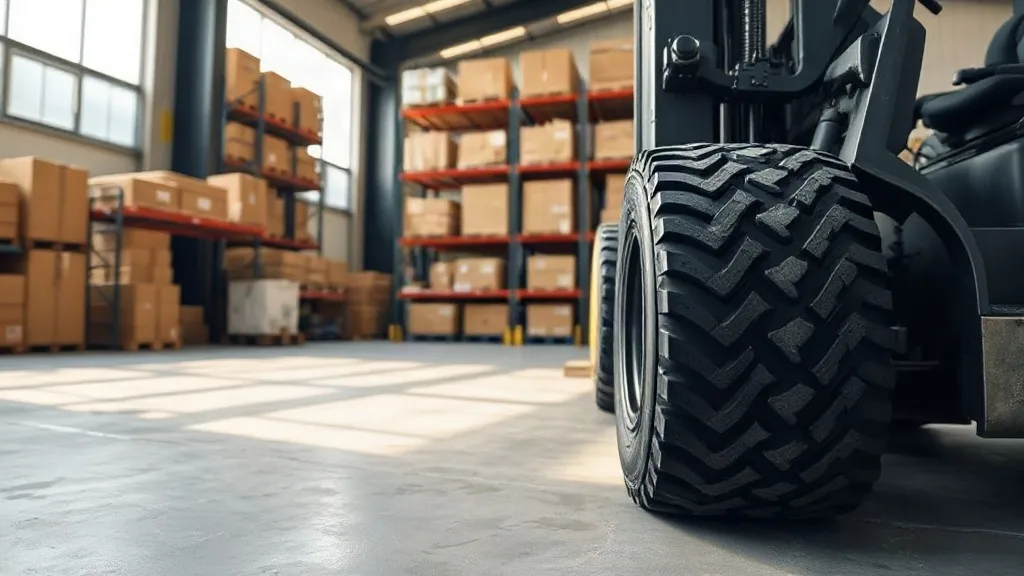 Forklift Lastiği Seçiminde Doğru Adres: Nubesauto