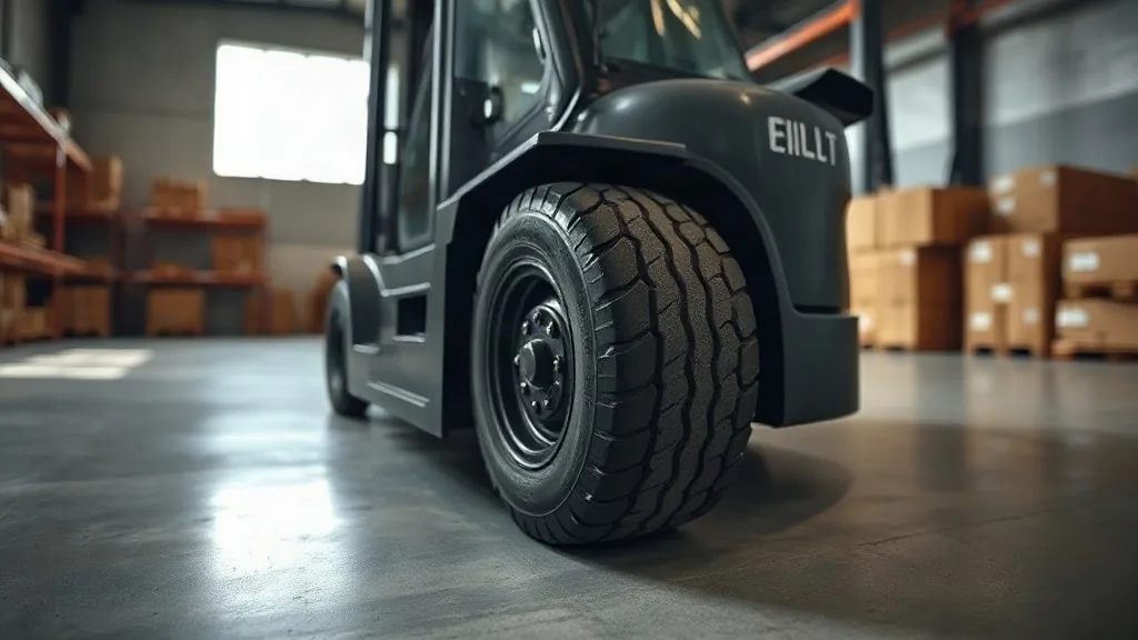 Forklift Lastiği Seçimi: Ebat, Desen ve Dayanıklılık