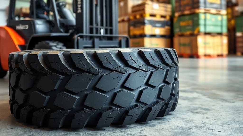 Forklift Lastiği 28X9-15 Nubeco Optima: Performans ve Dayanıklılık
