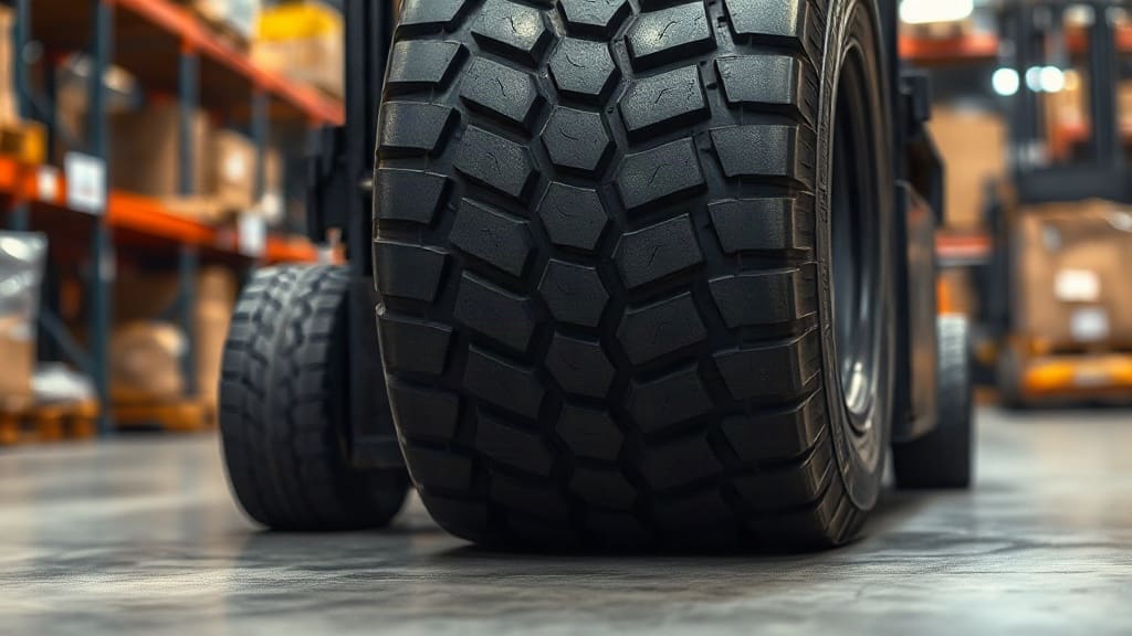 Forklift Lastiği Seçiminde 28X9-15 Nubeco Optima Neden Öne Çıkıyor?
