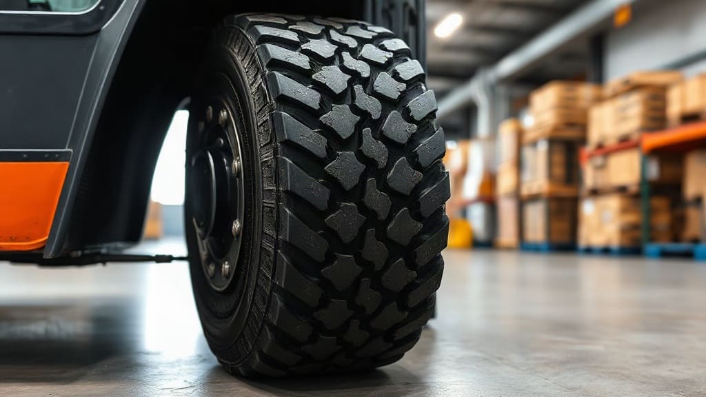 Forklift Lastiği Seçim Rehberi: Ölçüler ve Performans İpuçları