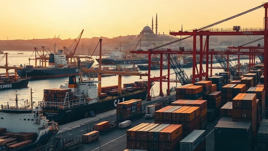 Dış Ticaret Açığı Ağustos'ta Yüzde 22,3 Arttı