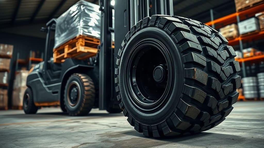 Forklift Lastiği Alırken Bilmeniz Gerekenler: 28X9-15 Nubeco Optima