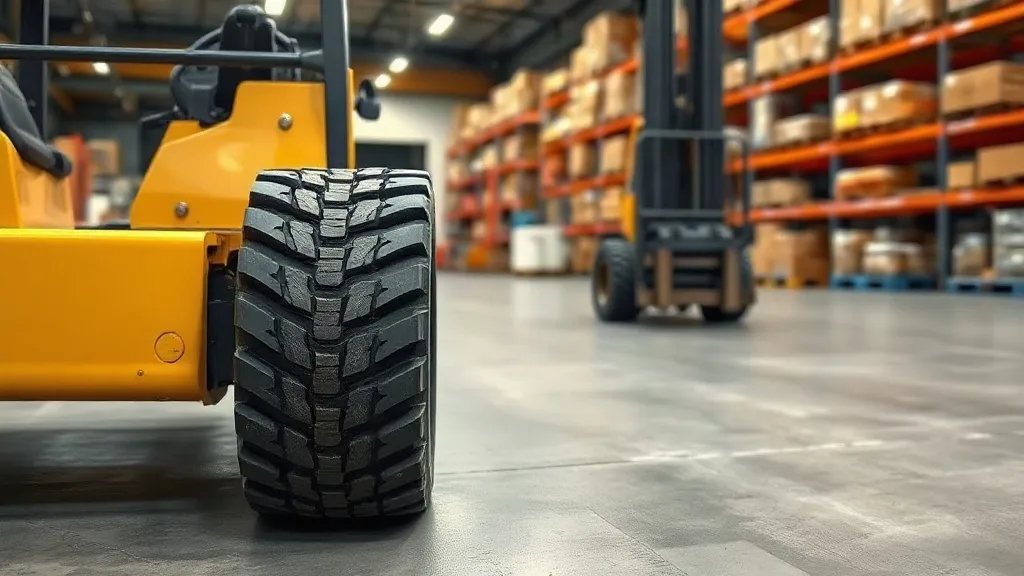 Forklift Lastiği Seçimi: Dayanıklılık ve Verimlilik İçin 7 Kritik Adım