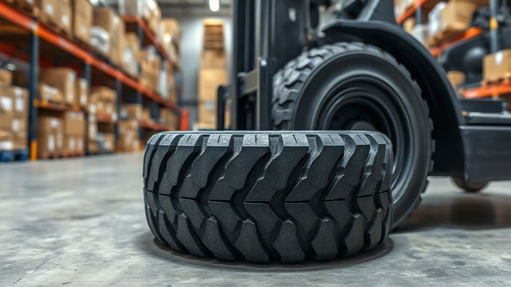 Forklift Lastiği Seçerken 28X9-15 Nubeco Optima Neden Öne Çıkıyor?