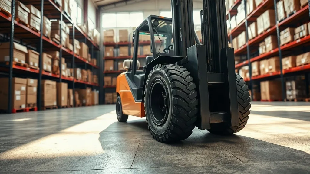 Forklift Lastiği Seçiminde Doğru Adres: Nubes Auto