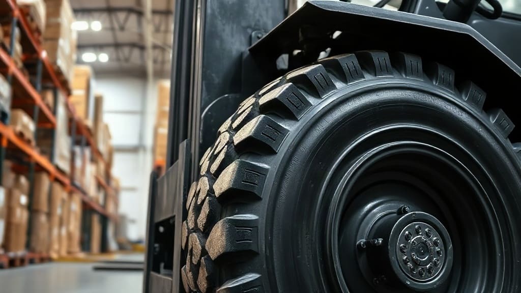 Forklift Lastiği Seçerken 28X9-15 Nubeco Optima Neden Öne Çıkıyor?