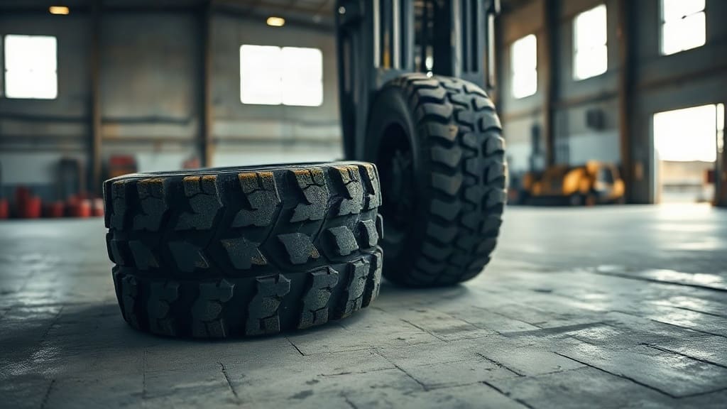 Forklift Lastiği Seçimi: 6.50.10 ve 28X9-15 Rehberi