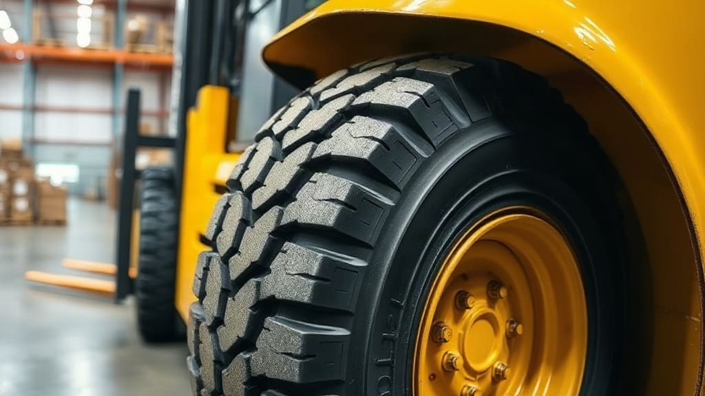 Forklift Lastiği Seçimi ve Ömrünü Uzatmanın Yolları