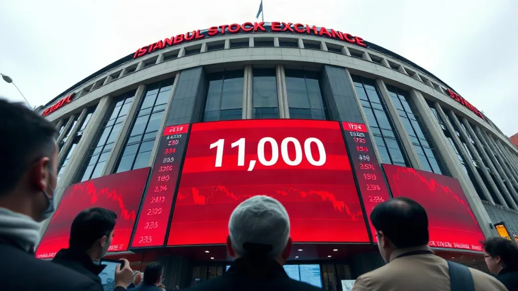 BIST 100 Kritik Eşiğin Altında: Piyasalarda Satış Baskısı Derinleşiyor