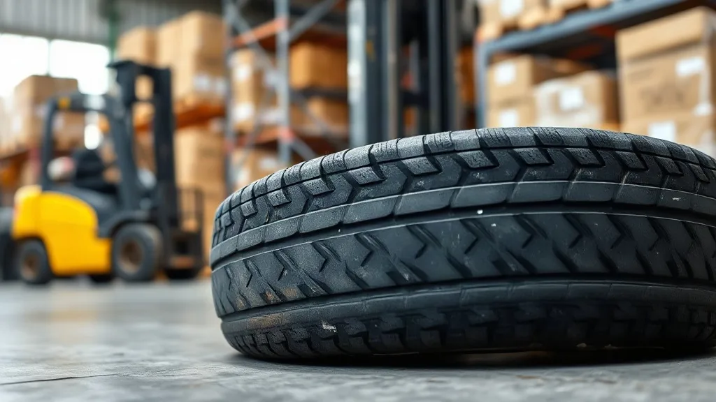 Forklift Lastiği Seçiminde Doğru Ebat ve Desen Rehberi
