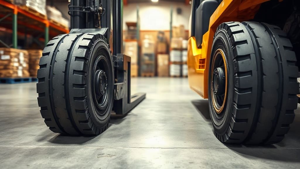 Forklift Lastiği Seçiminde 6.50.10 ve 28X9-15 Rehberi