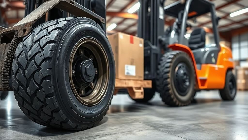 Forklift Lastiği Seçimi ve Bakım Rehberi