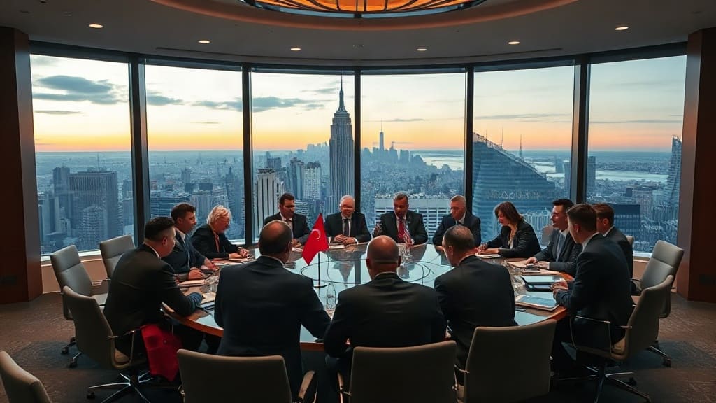 Türkiye-ABD İş Dünyası New York'ta Buluştu: 100 Milyar Dolarlık Ticaret Hedefi İçin Kritik Adım