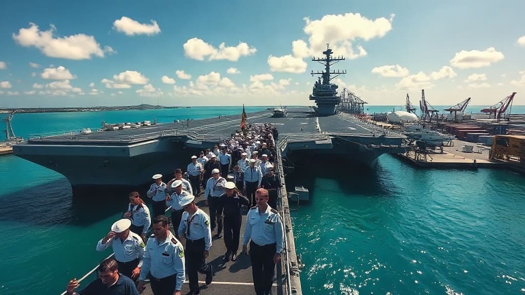 270 Gün Denizde: USS Abraham Lincoln Tayland'a Ulaştı