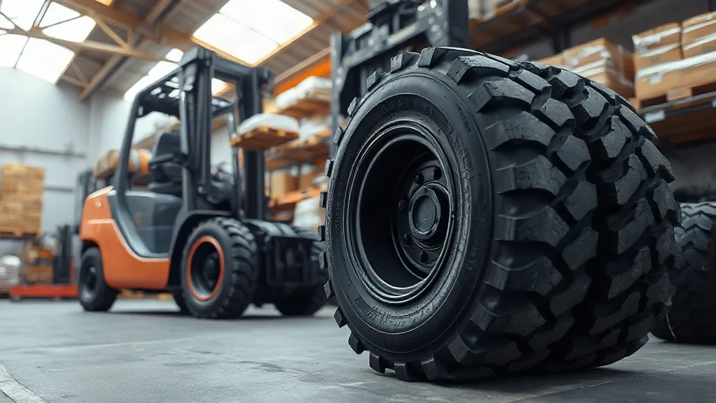 Forklift Lastiği Seçiminde 5 Kritik Adım