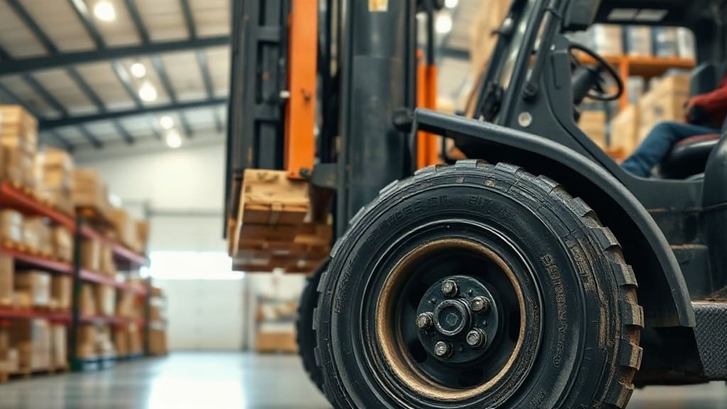 6.50.10 Forklift Lastiği Nedir? Özellikleri ve Kullanım Alanları