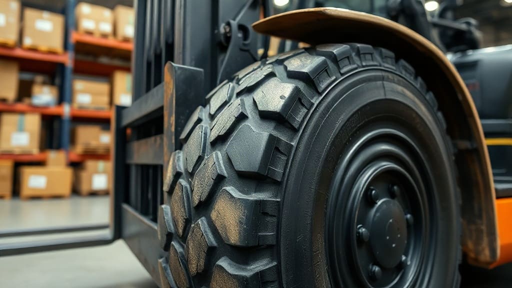Forklift Lastiği 28X9-15 Nubeco Optima: Performans ve Dayanıklılık