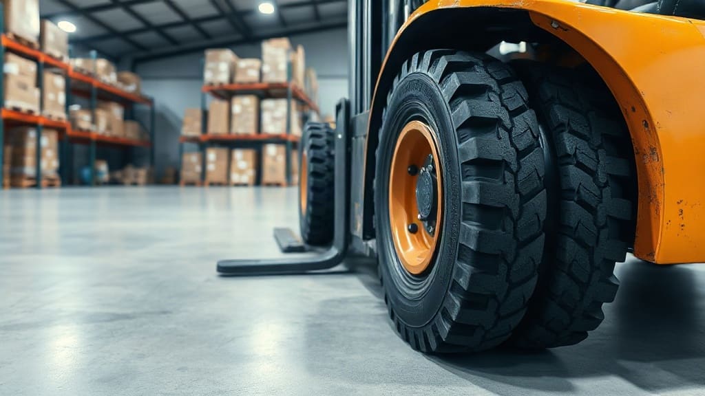 Forklift Lastiği Seçimi: 6.50.10 ve 28X9-15 Rehberi