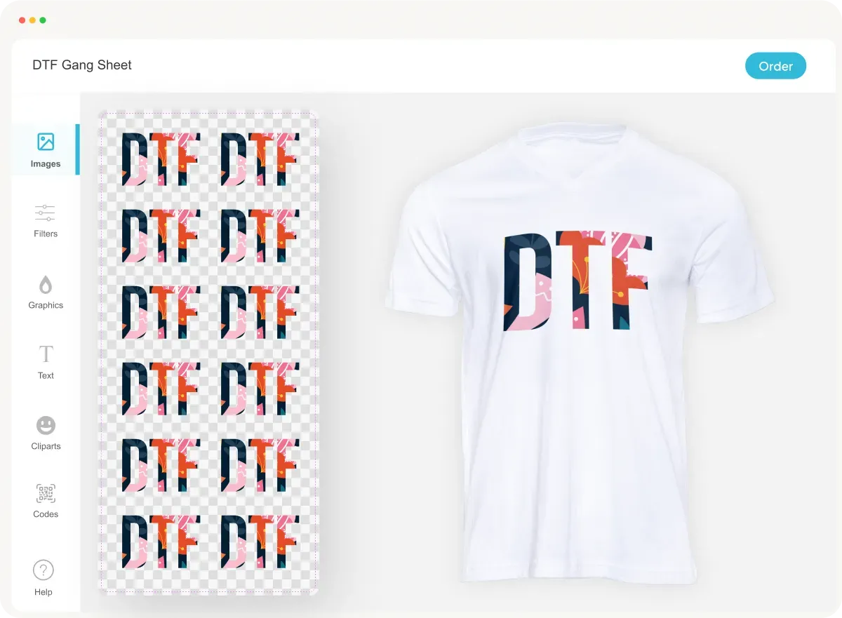 DTF gangsheet builder: Color separation, bleed hacks