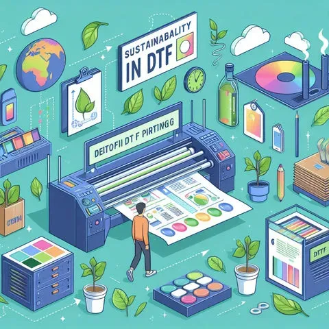 Environmental Impact of DTF Printing: Print Smart, Live Greener