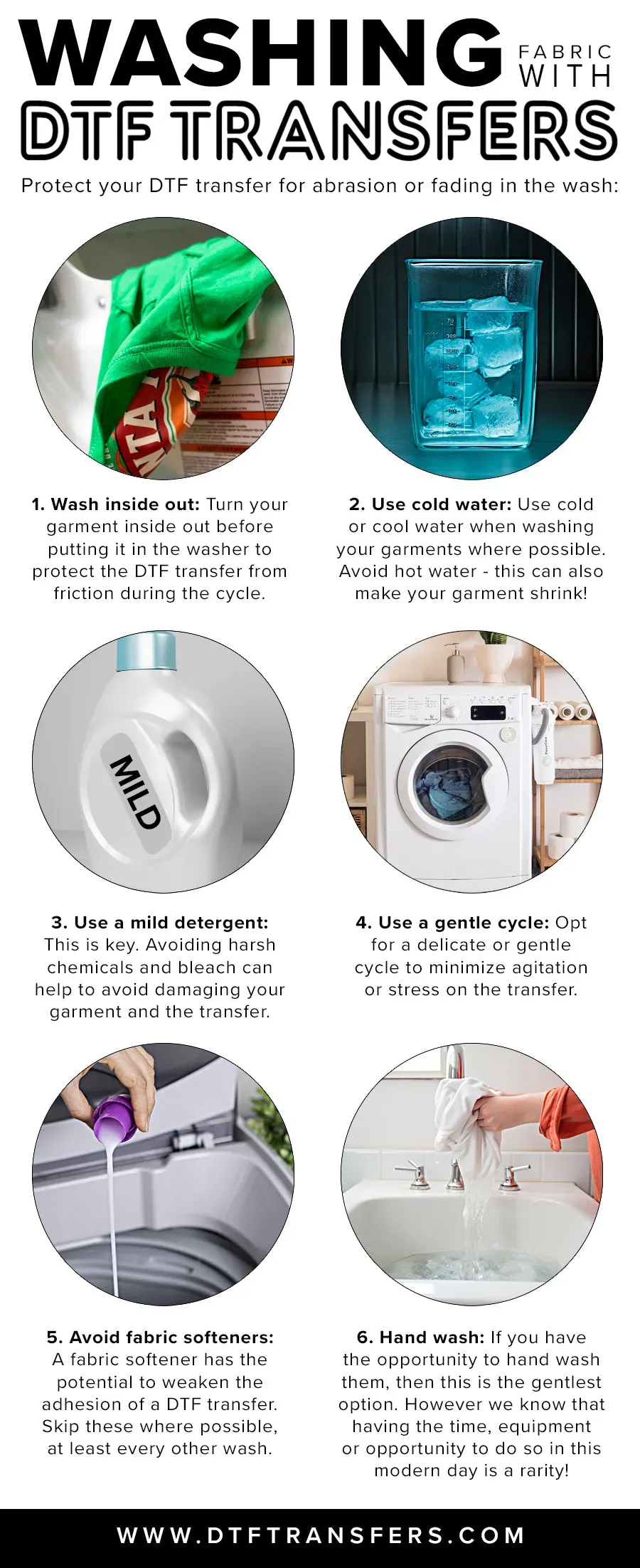 Care and Washability for DTF Transfers: Longevity Tips