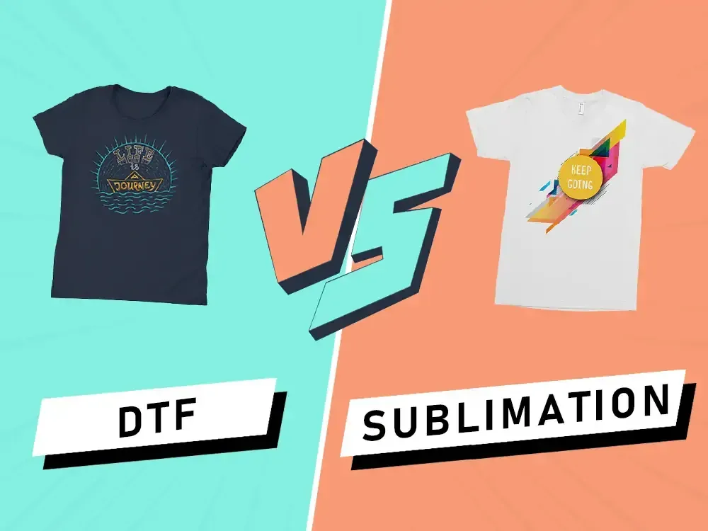 DTF vs sublimation: When to use Direct-to-Film transfers for best results