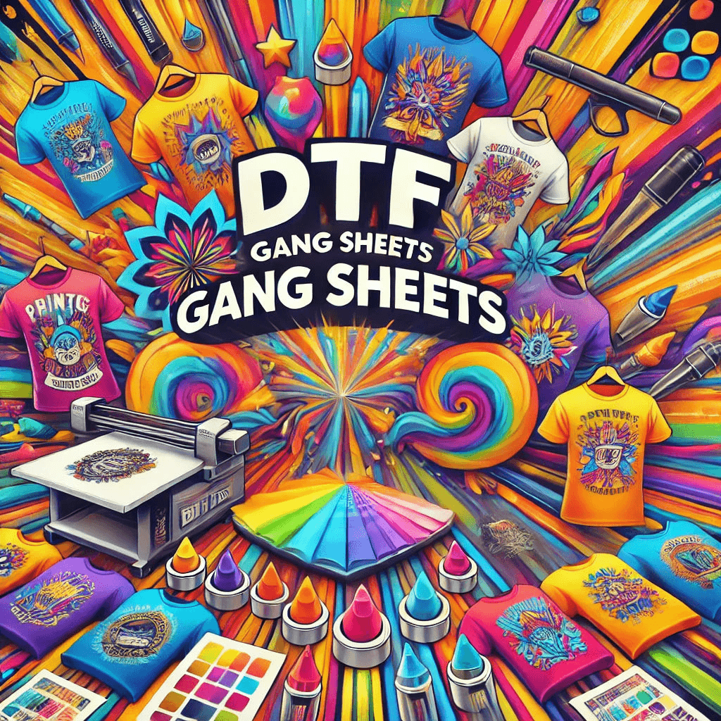 DTF Gangsheets: Create Stunning Designs with Our Builder
