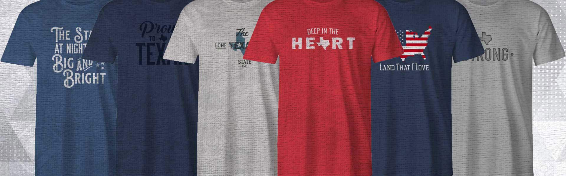 Top 5 Texas Transfer Designs For T-shirts