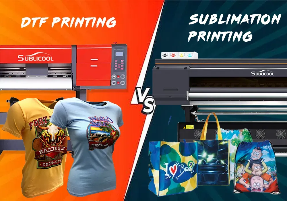DTF supplies vs sublimation: which is best for you